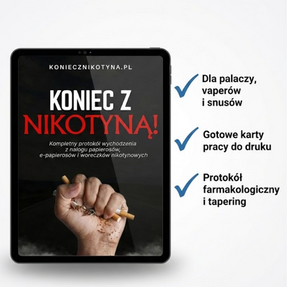 eBook - Koniec z NIKOTYNĄ!