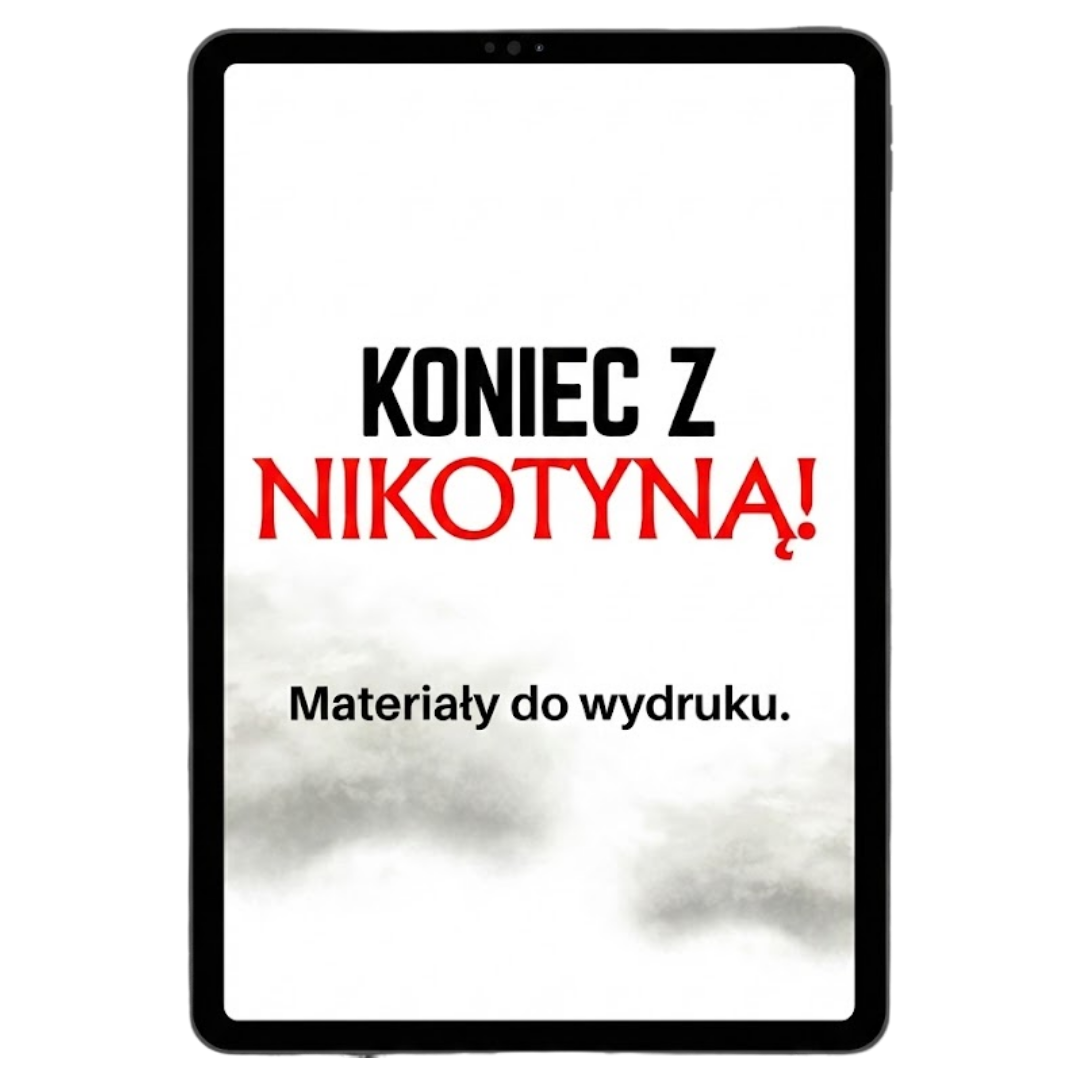 eBook - Koniec z NIKOTYNĄ!