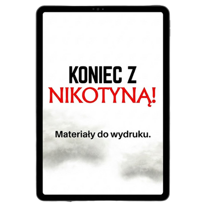 eBook - Koniec z NIKOTYNĄ!